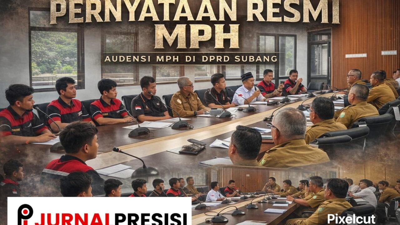 MPH Merah Putih Hitam DPC Subang secara terbuka mempertanyakan klaim “pemangkasan drastis hibah” dalam APBD 2025 Kabupaten Subang.