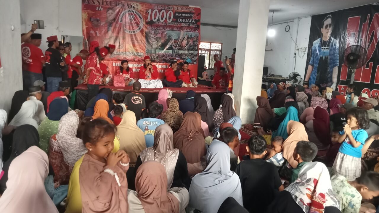 Jelang Idhul Fitri 1447 H,LSM DPP Pasukan F12 Santuni 1000 Yatim -Piatu Dan Dhuafa